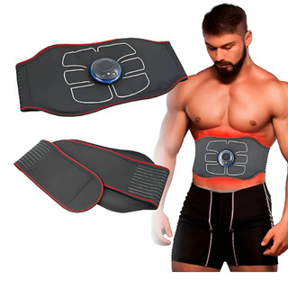 Cinta Tonificador Ems Estimulador Muscular Abdominal Recarregável