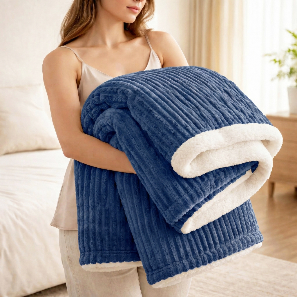 Cobertor Sherpa Casal Grossa 2,20x1,80 Quentinha Coberta Várias Cores em Oferta na Shopee