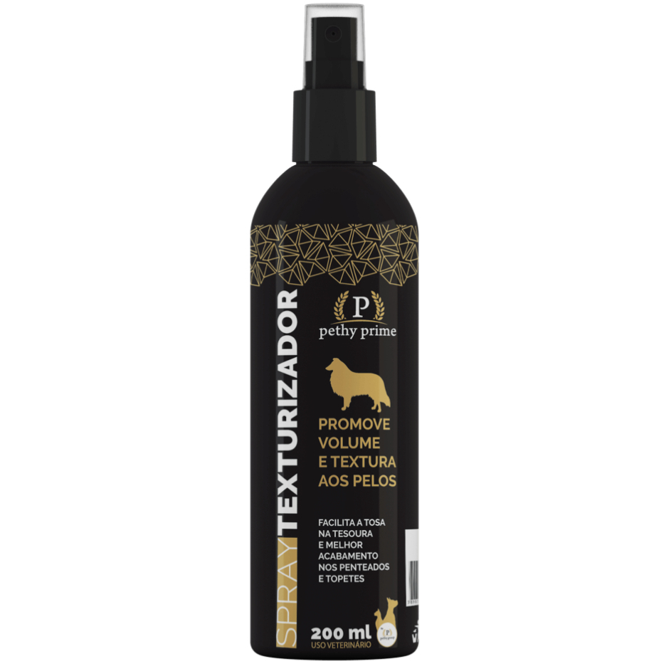 Spray Texturizador Pet Profissional  Volume e Definição | Finalizador para Cães e Gatos Pethy Prime