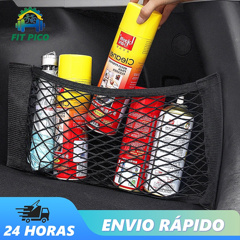 Organizador De Malha Do Porta-Malas Carro Rede De Armazenamento Da Cauda Bolsa Universal De Bolso Tamanho 25x50/25x80