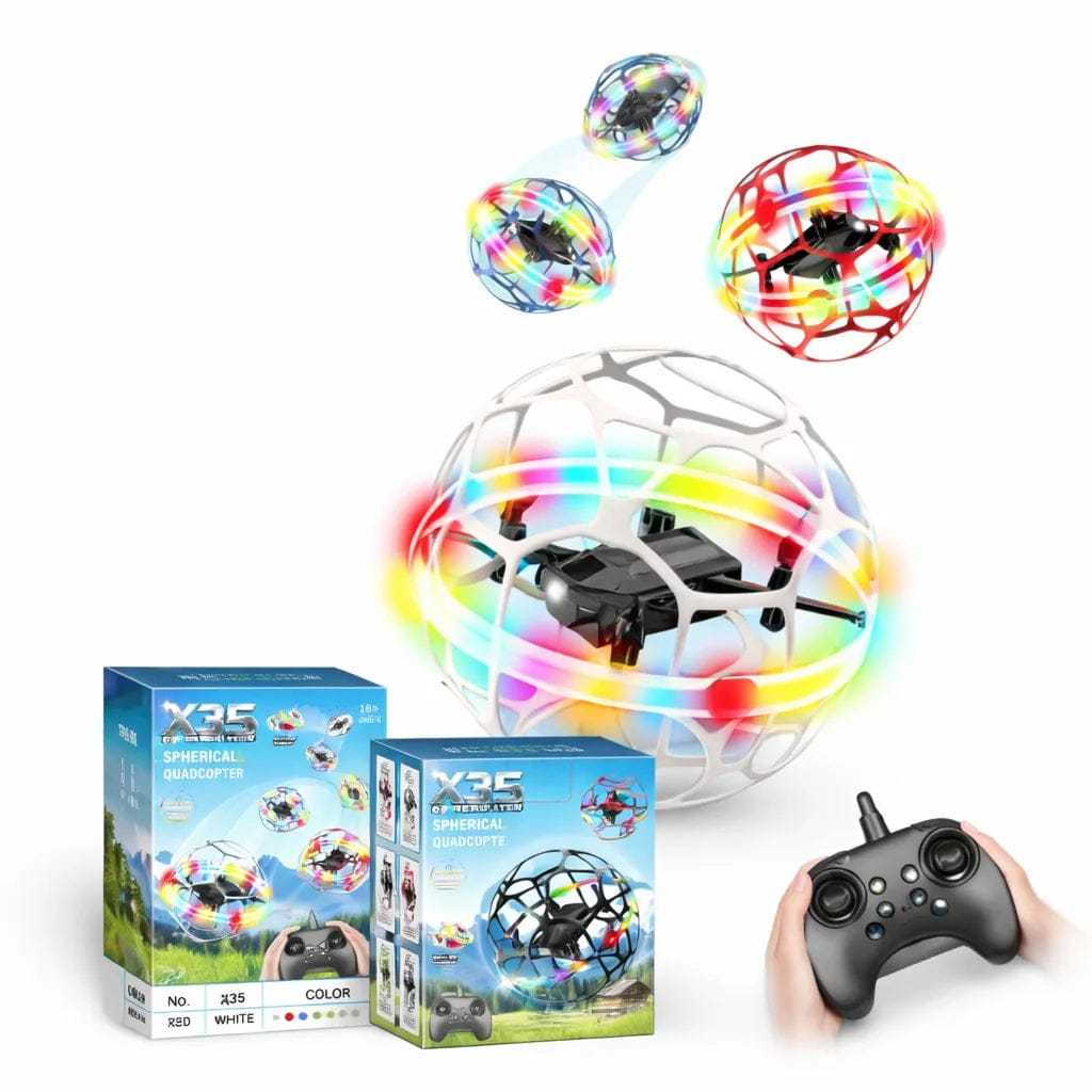 Drone Bola X35 Original: O Drone de Competição que Virou Febre Mundial no Estilo Futebol