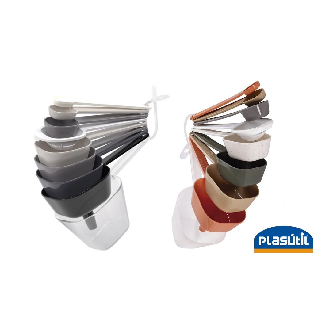 Kit Medidores 9 Peças Plasútil em Oferta na Shopee