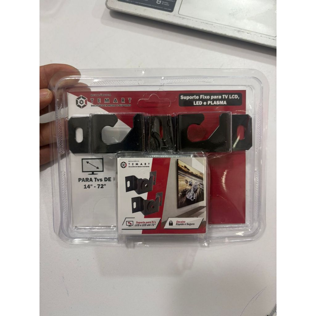 Suporte Universal para TV 14 a 72 Polegadas | Fixo | Padrão VESA | Aço Reforçado