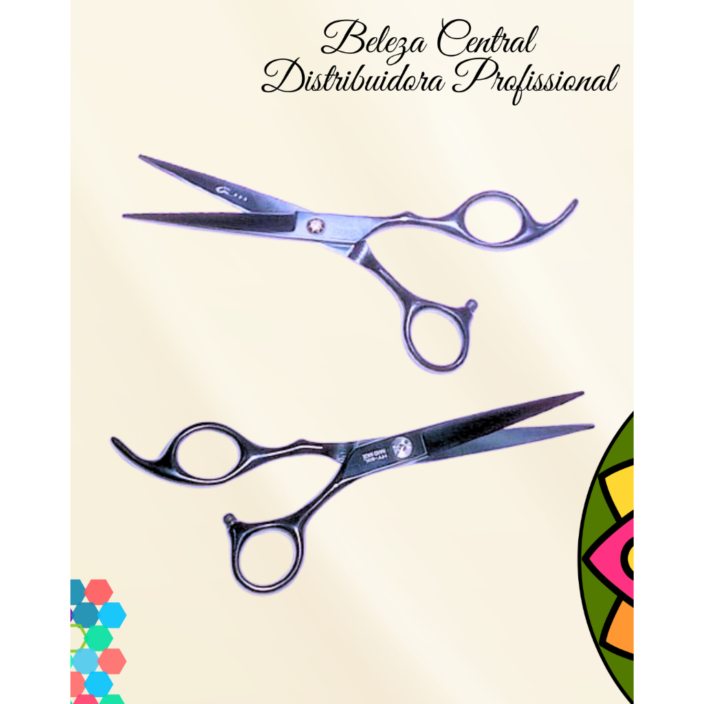 Tesoura de Corte Profissional Fio Laser 6,5 Polegadas P Barbeiro Cabeleireiro - Umi