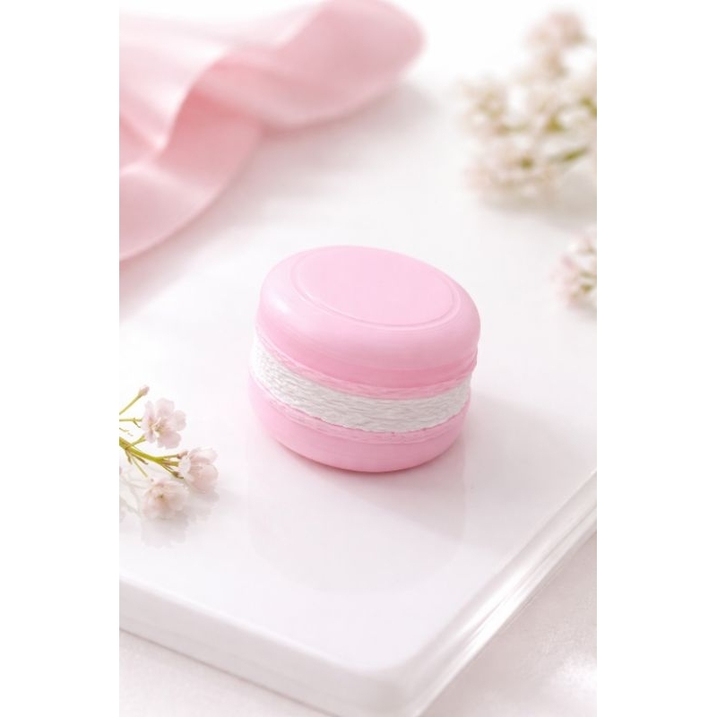 Aplique Macaron 4cm em PLA 3D | Mini Doce Decorativo para Lembrancinhas e Festas 4cm