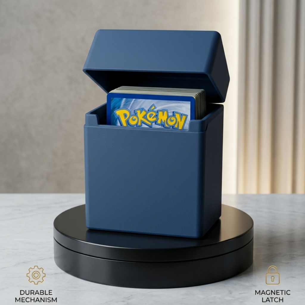 Deck Box para 60 TCGS (Pokémon, Yu-Gi-Oh, Magic, One Piece) Protege e Organiza -Versão REFORÇADA!