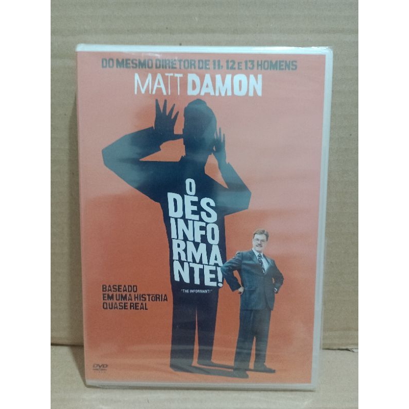 DVD O DESINFORMANTE (ORIGINAL/LACRADO)