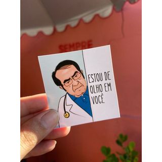 Imã Dr Now Quilos Mortais - Imã de Geladeira - Imã engraçado - Presente Criativo - Meio Amarga