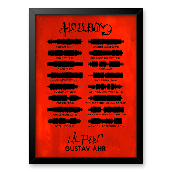 Quadro Lil Peep – Hellboy