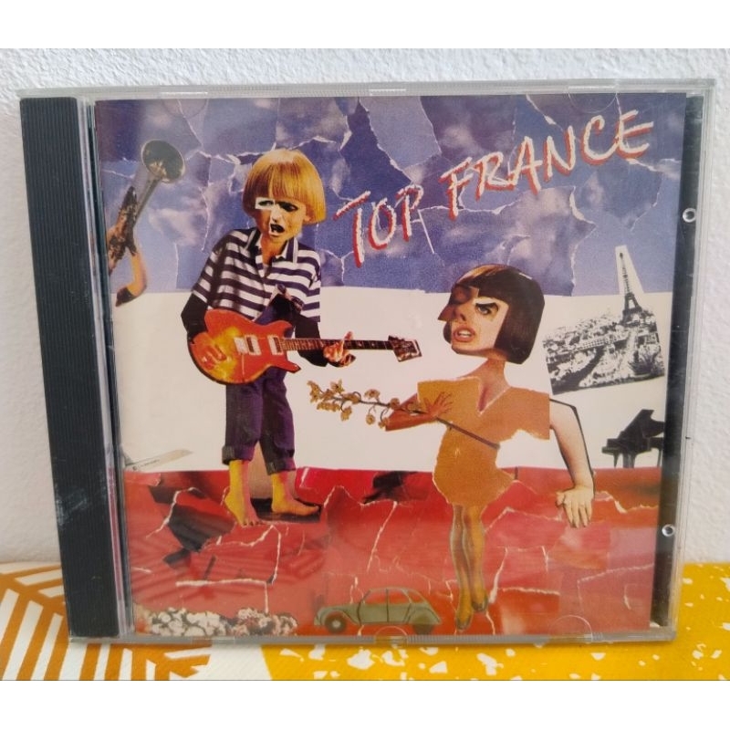 CD Top France - prensagem 1991 Raro - com Sylvie Vartan Vanessa Paradis Johnny Halliday  Patricia Kass