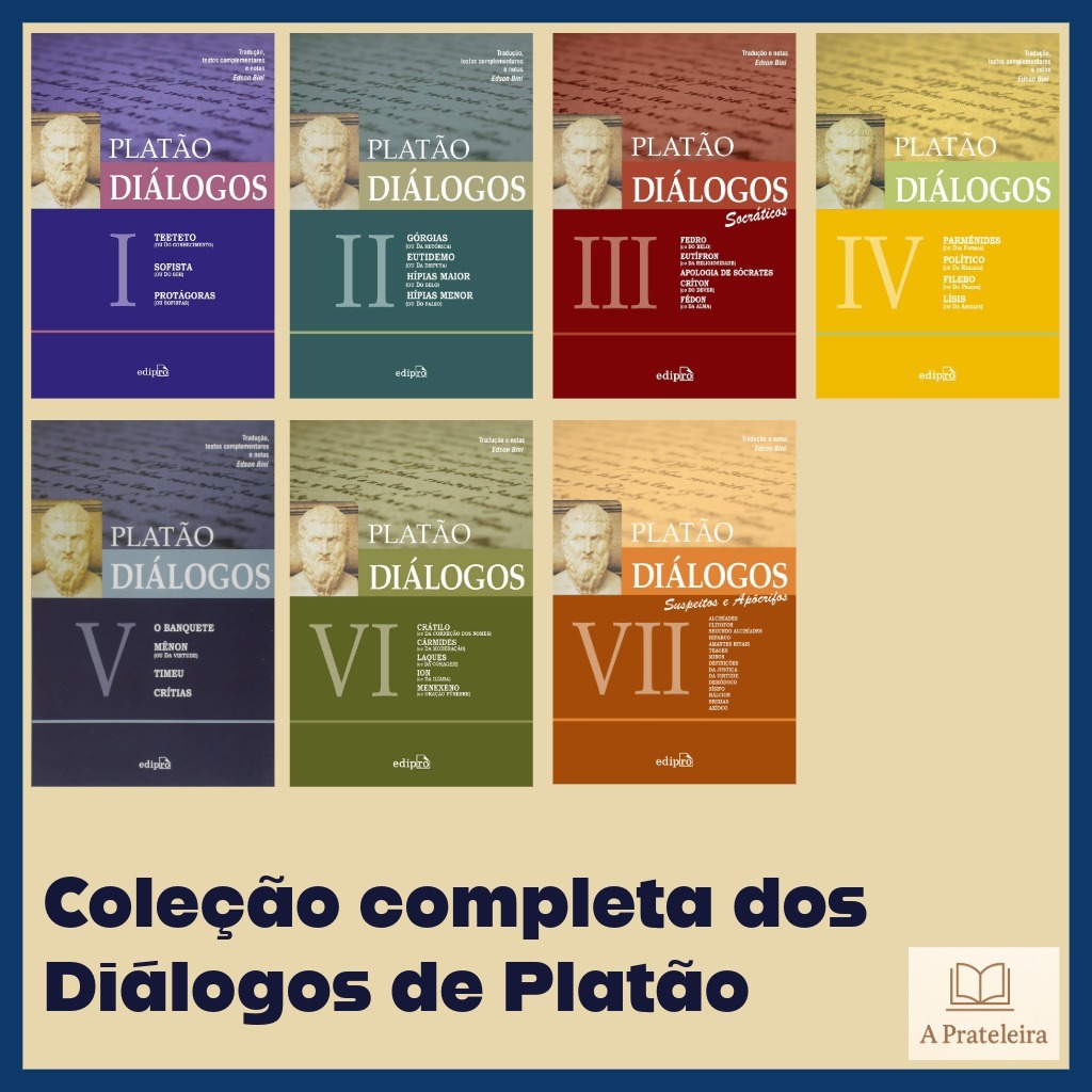 Kit Completo dos Diálogos de Platão | Filosofia Clássica
