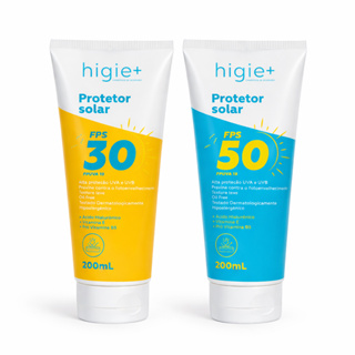 Protetor Solar Toque Seco FPS 30 e 50 Oil Free 200ml em Oferta na Shopee