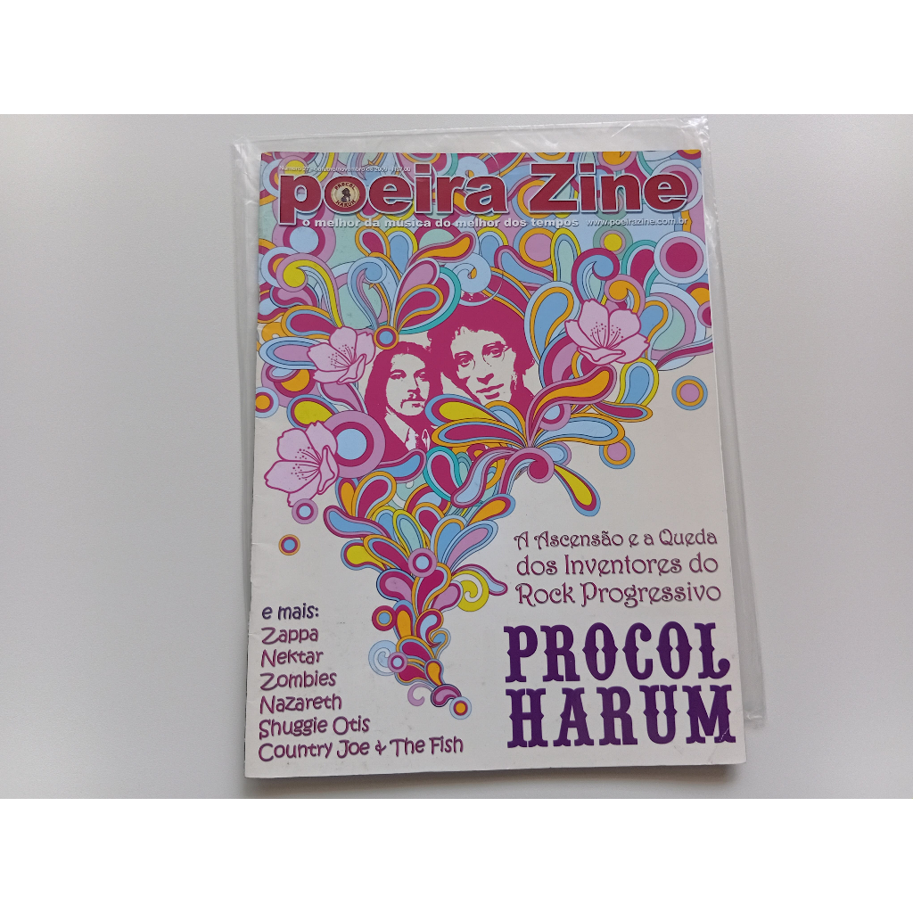 revista poeira zine n. 27 outubro / novembro de 2009 procol harum otimo estado paginas e capa