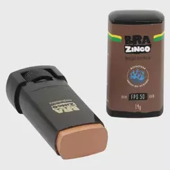 Protetor Solar Brazinco Fps 50 Bege Escuro