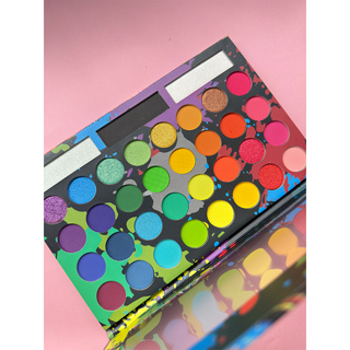 Paleta de Sombras Tropical 35 Cores Matte e Cintilante em Oferta na Shopee