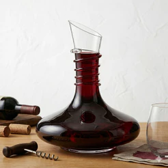 Decanter Vinho Vidro Premium Aerador 1850ml Ruvolo
