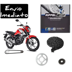 Kit Relação Cg/fan/start/cargo/titan 160 Top C/retentor