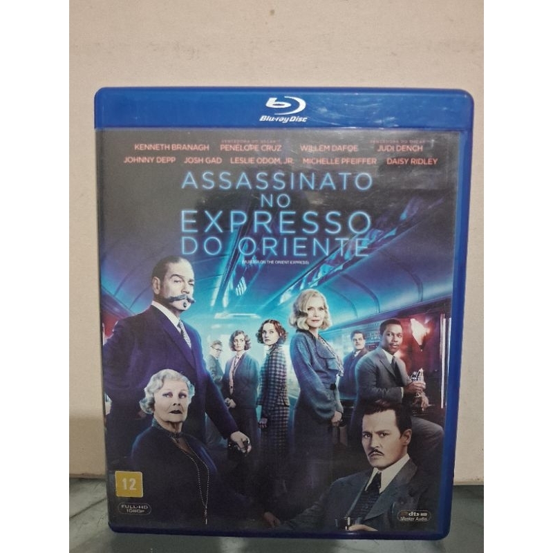 Blu-ray Assassinato No Expresso Oriente Johnny Depp Original