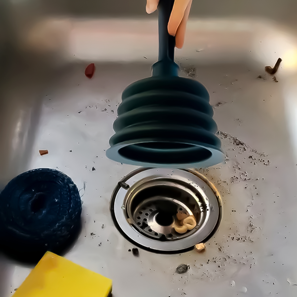 Mini Desentupidor De Pia Sanfonado Em Plástico PVC Resistente Prático Rápido