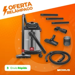 Aspirador de Pó e Água 15 Litros 1400W 127V/220V Worker