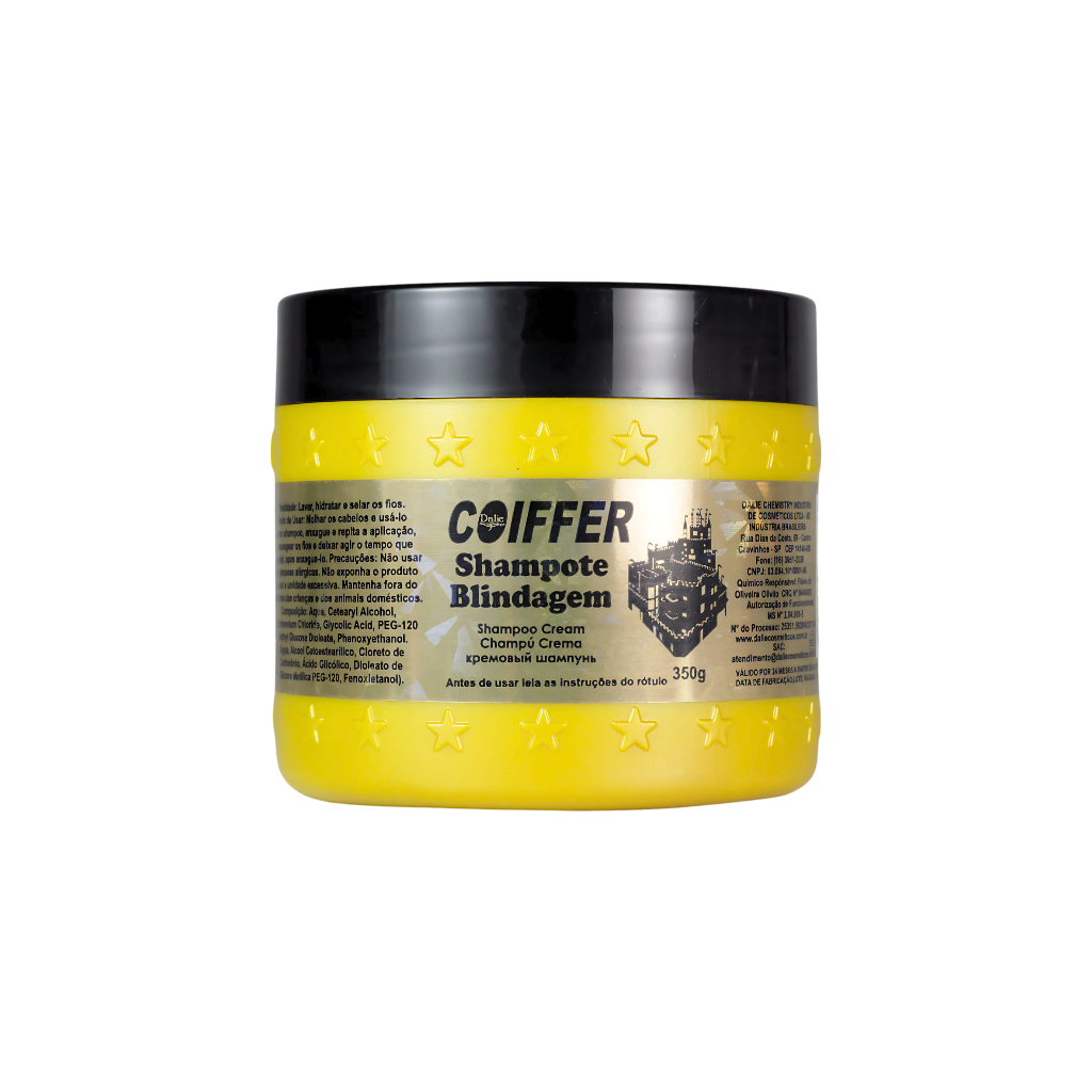 Coiffer Shampoo Capilar Shampote Blindagem E Selagem Dos Fios 350g