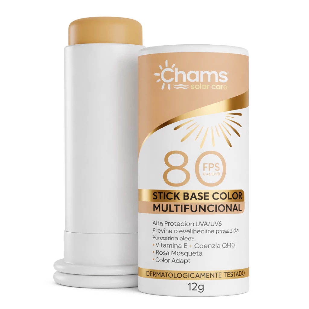 Chams Stick Multifuncional Com Cor FPS 50 e 80 12g Color Adapt — imagem 1