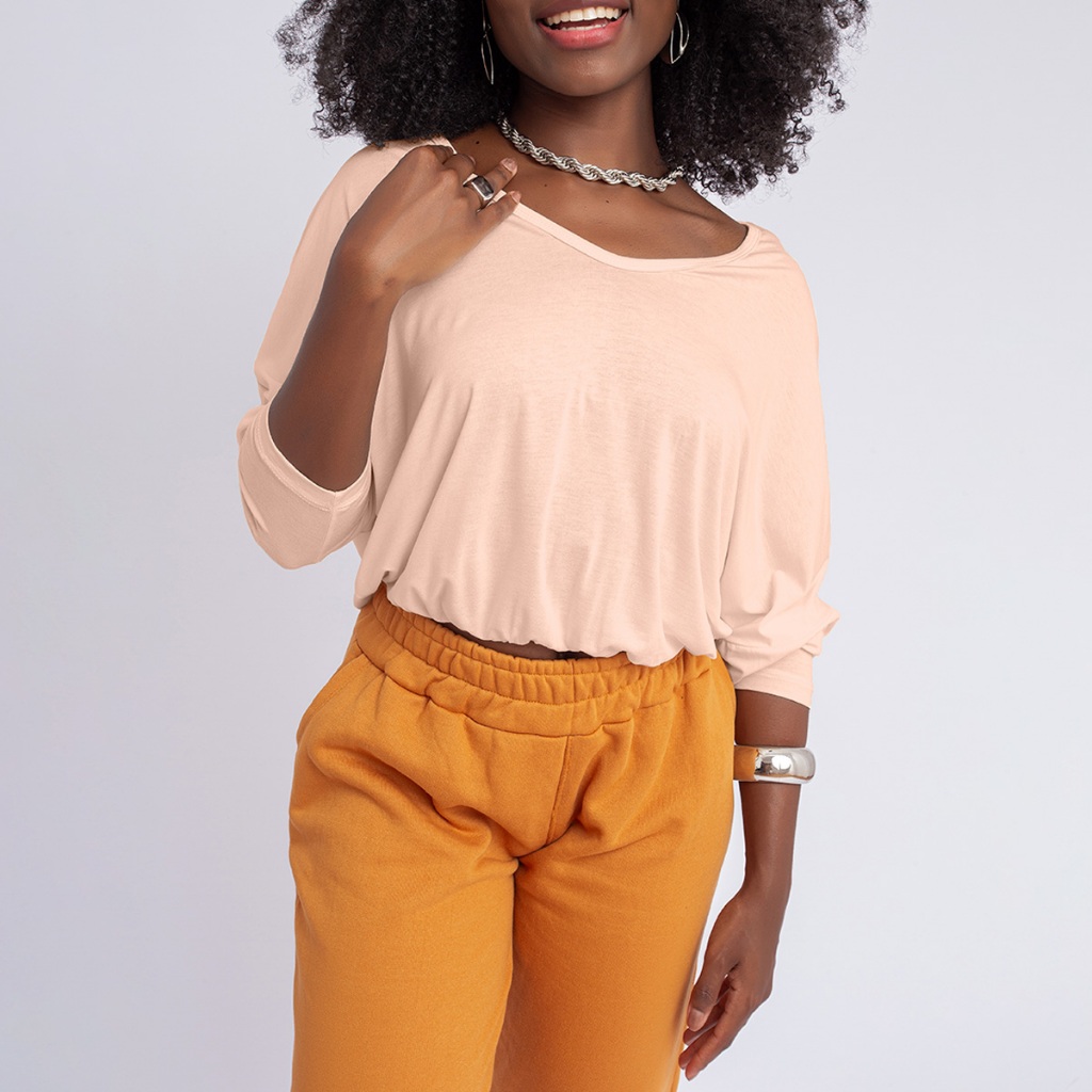 Blusa Blusinha Feminina Social Manga Longa Soltinha Basica Plus Size em Oferta na Shopee