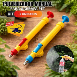 Pulverizador Para Garrafa Pet Manual Borrifador Jato Jardim Umidificador Portátil