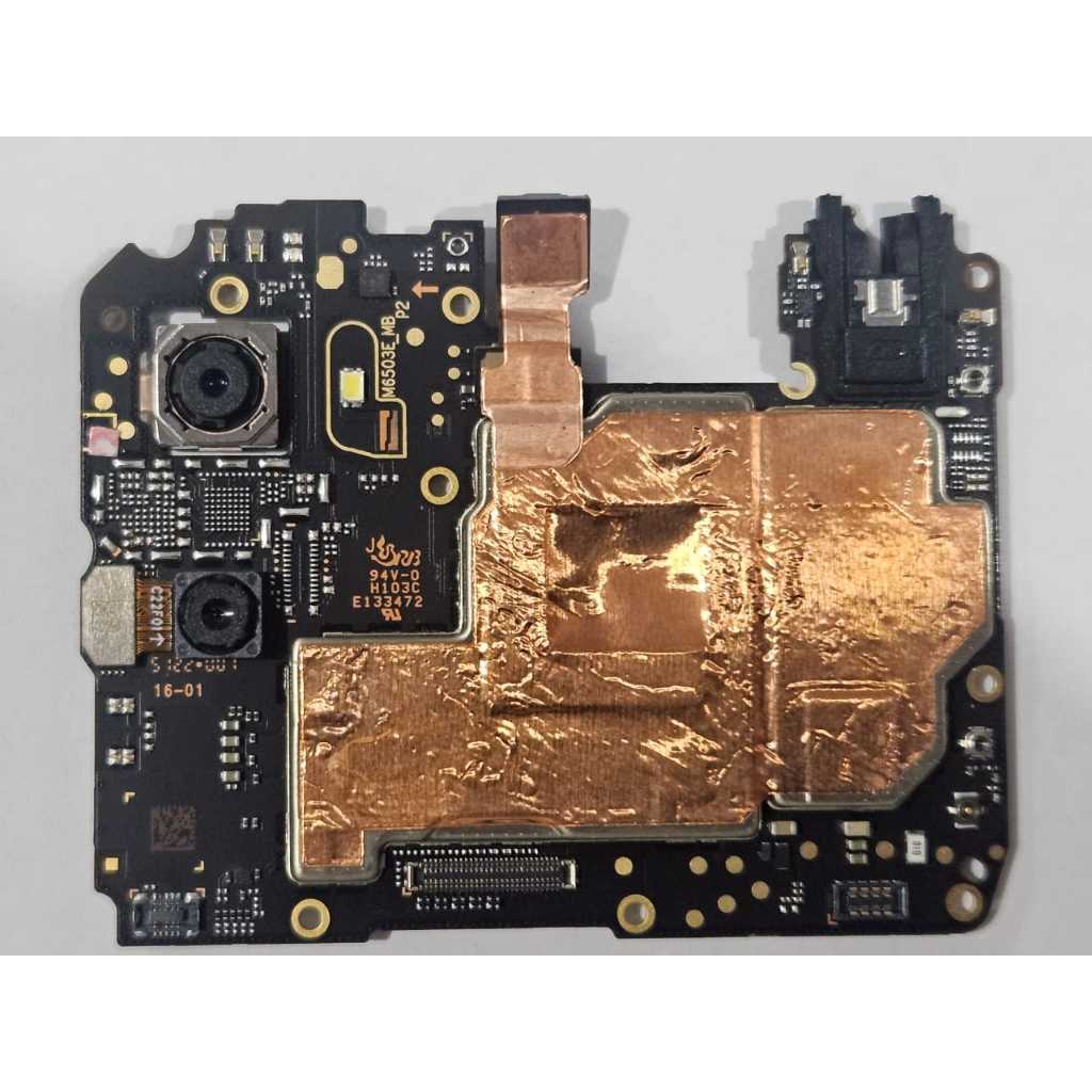 Kit Placa Mãe Moto E22 (XT2239) Com Defeito Sucata + Conjunto de Câmeras