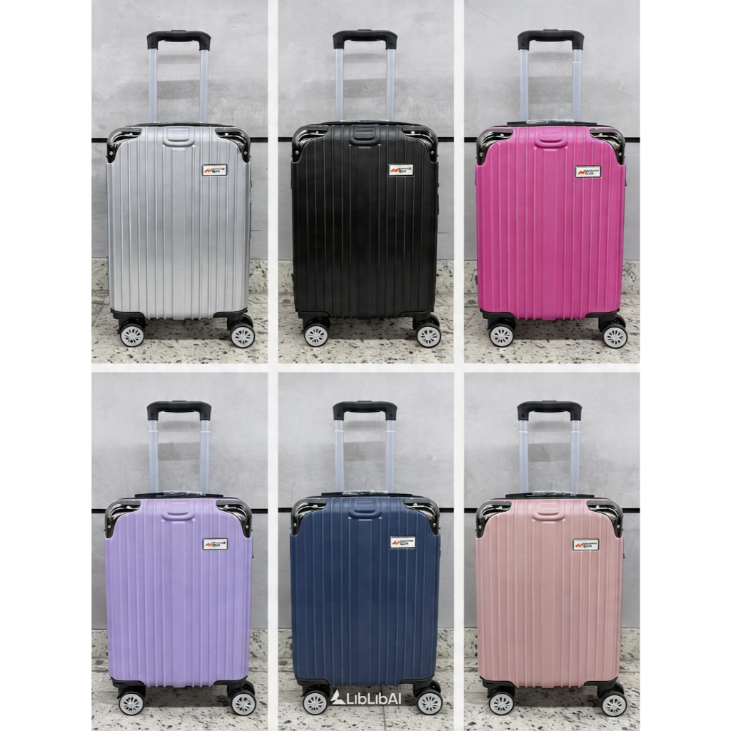 Mala de Viagem ABS Moderna bordo 10KG Padrão Com Senha Promocao | Rodas 360° | Prática para Viagens Não instalado