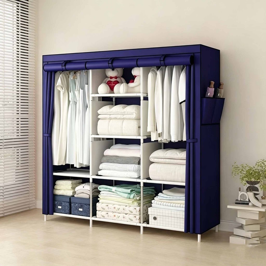 Guarda Roupa Dobrável Organizador De Roupas Decoteam