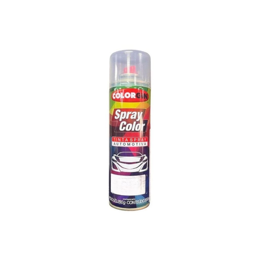 Spray Color Automotivo Verniz Rápido Colorgin 300ml