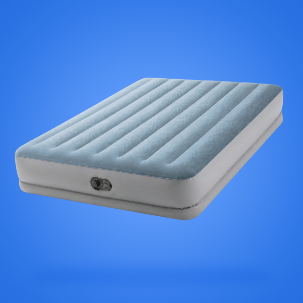 Colchão Inflável Casal Intex Queen Dura Beam Plus com Bomba de Inflar Usb Embutida