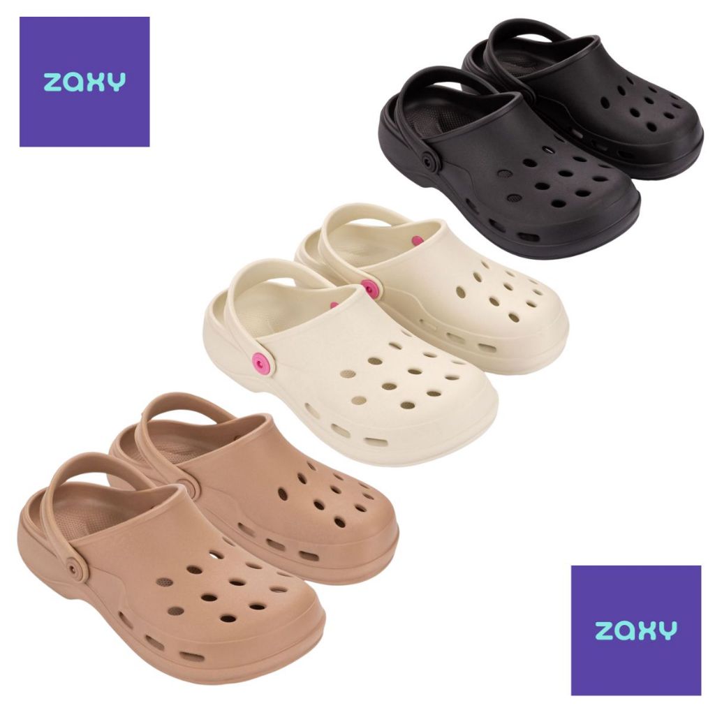 Sandalia Babuche Clog Feminino Zaxy Joy Macio Leve