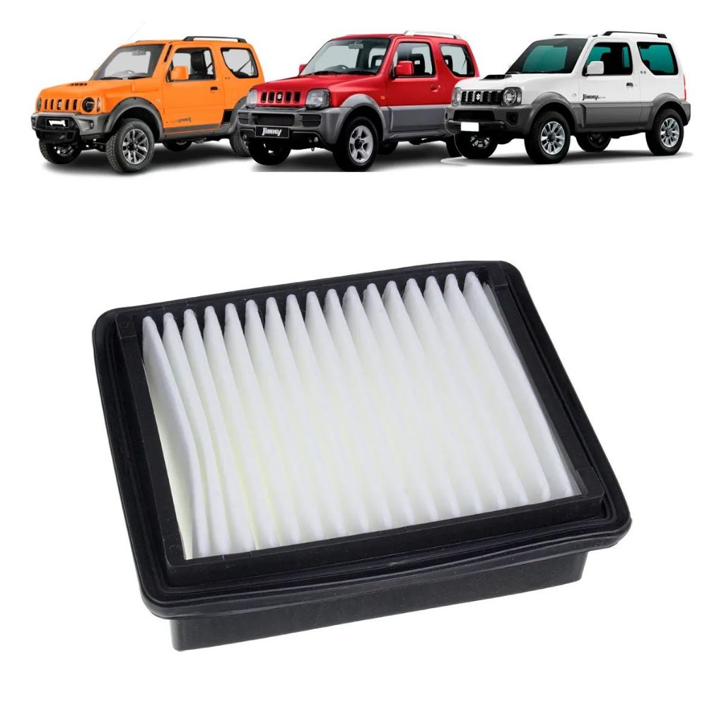 Filtro ar motor Suzuki Jimny 2001 em diante 1.3 4wd 16v M13a