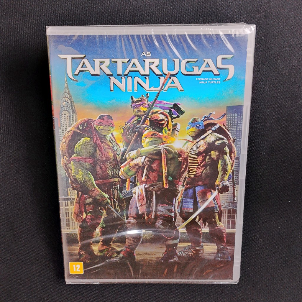 DVD - As Tartarugas Ninja (Teenage Mutant Ninja Turtles, 2014) LACRADO