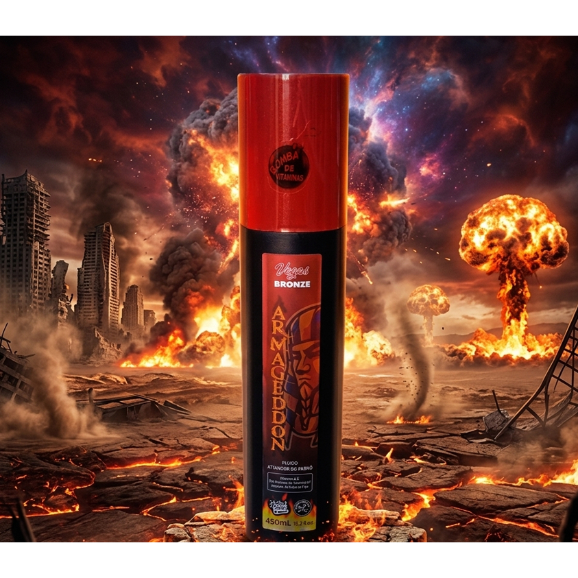 Ativador de Bronzeado Armageddon 450ml Vegas Bronze