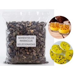 Semente de Maracujá Natural Desidratada Decorativo Para Sabonetes Velas Artesanais 10g 20g 50g 100g