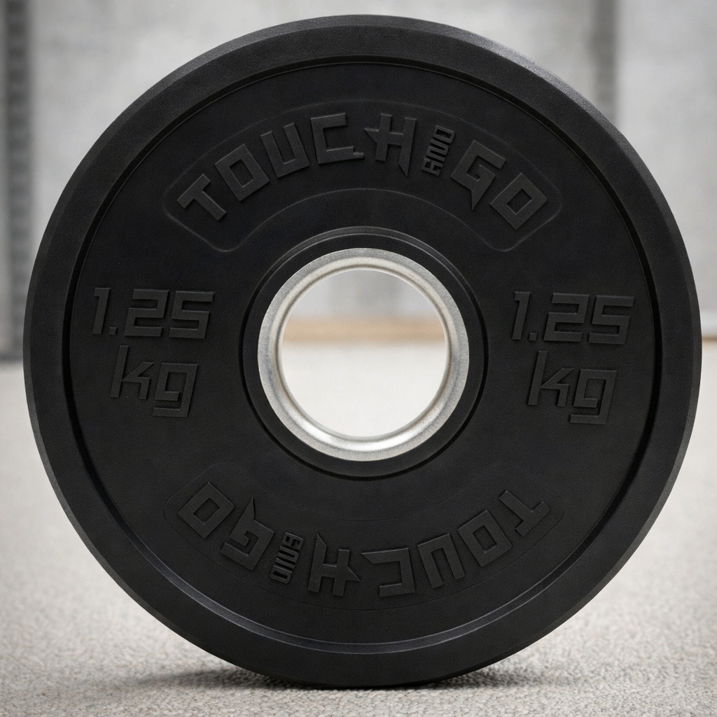 Anilha Bumper Olímpica Fracionada 1,25Kg Borracha Vulcanizada Touch And Go -  (1 Unidade)