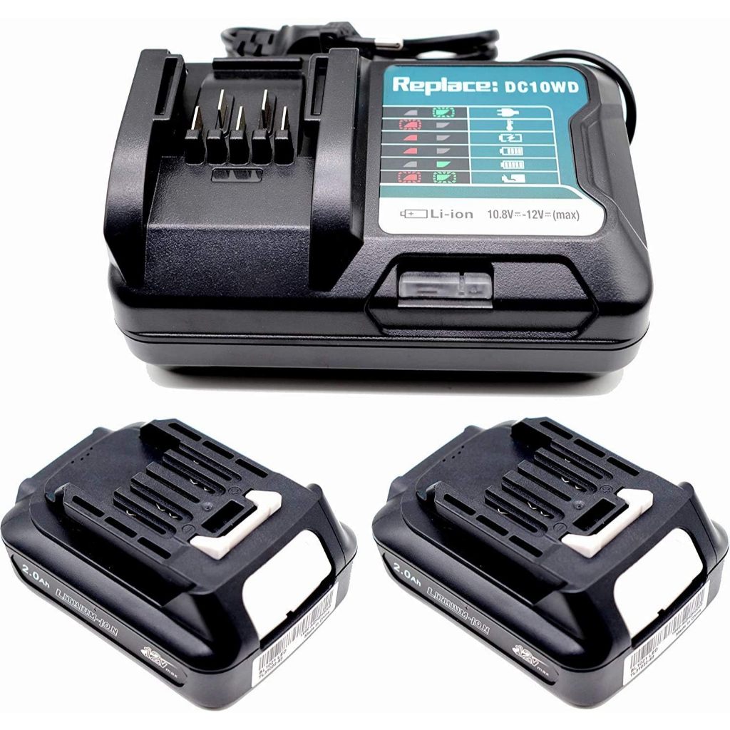 Carregador De Lítio 10.8-12v Carregamento Rápido P/ Makita