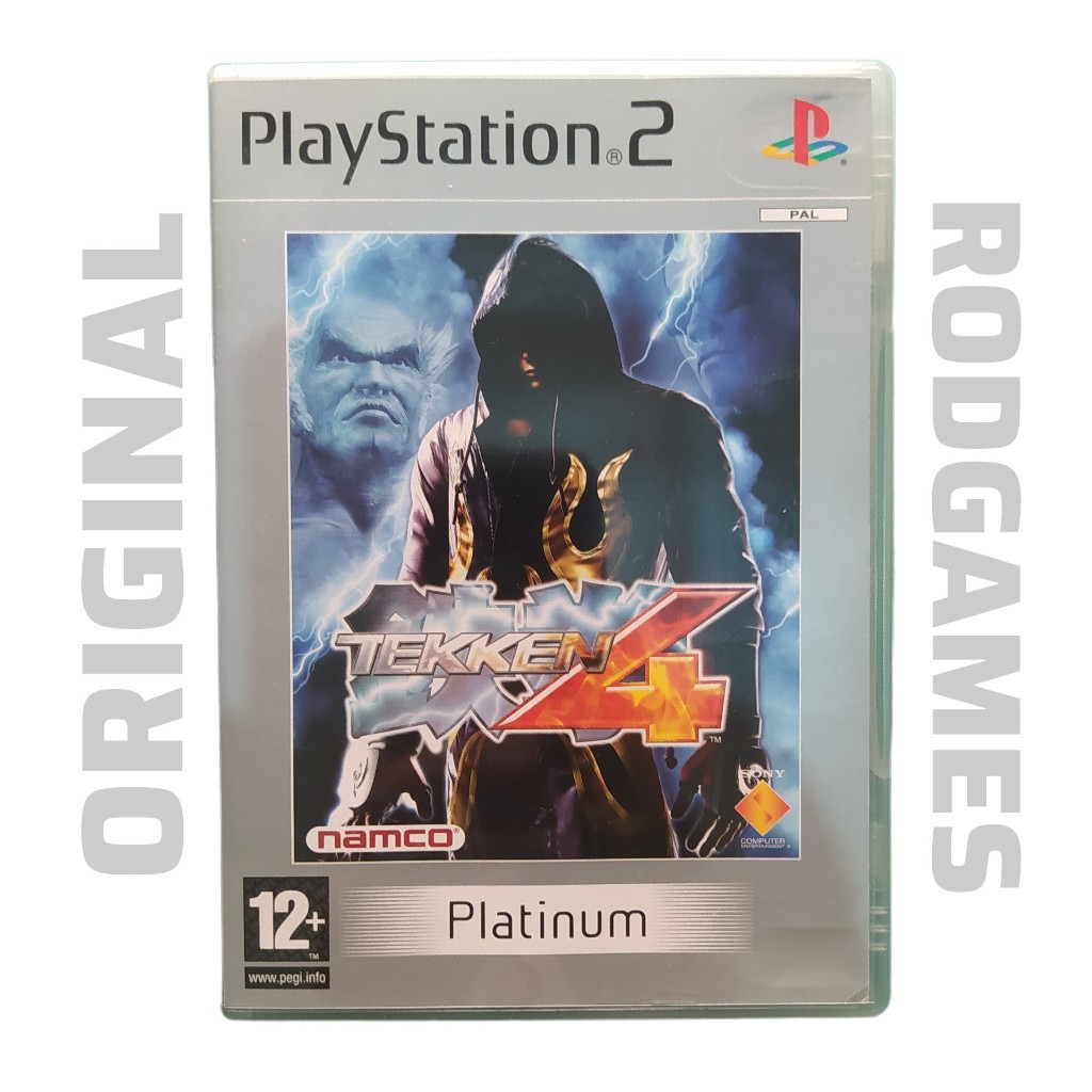 Tekken 4 PS2 Original Mídia Física Europeu