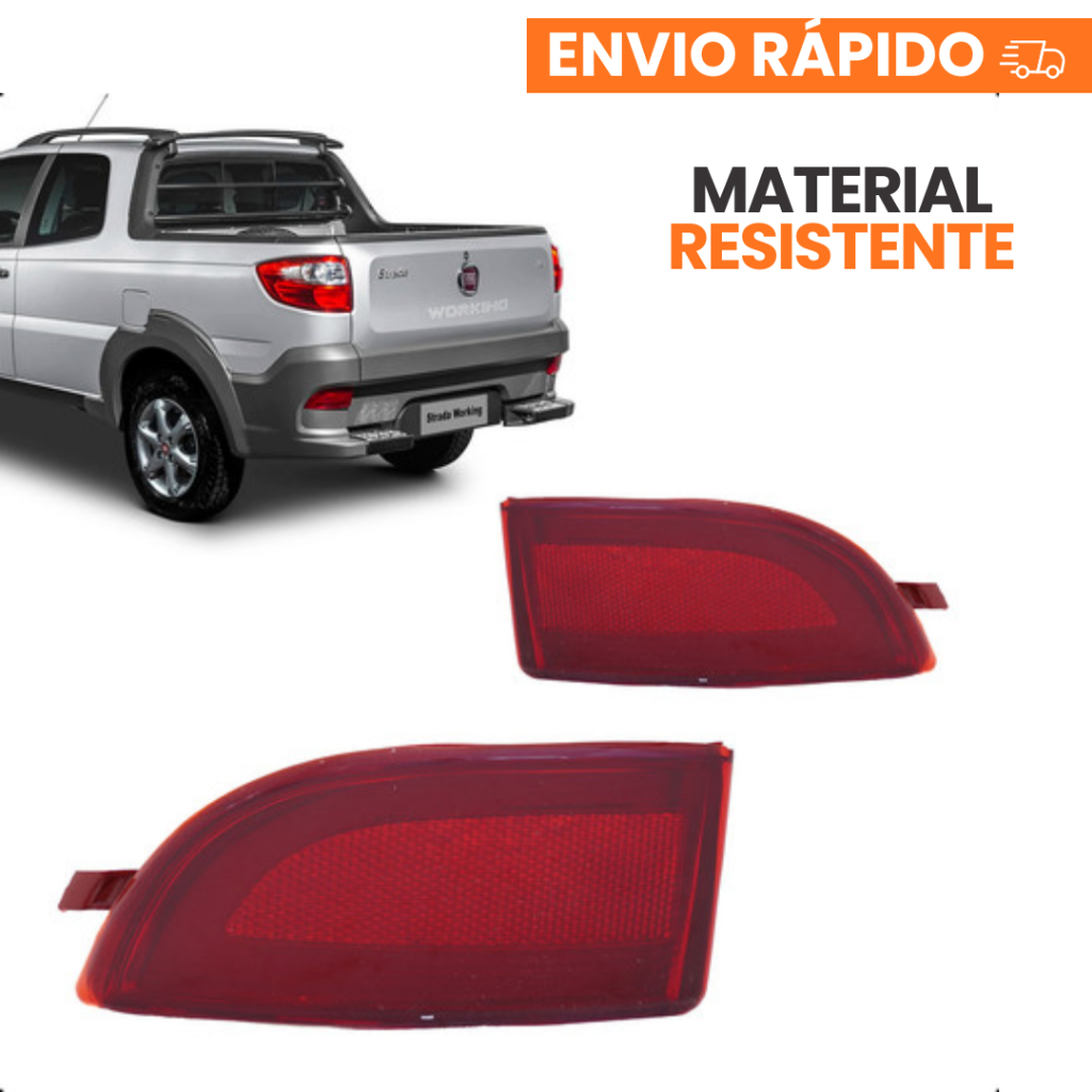 Lanterna Parachoque Traseiro Fiat Strada 2014 2015 2016 A 2020