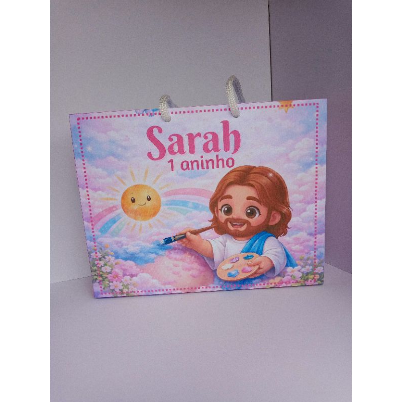 Sacolinha Personalizada O Maior Pintor do Mundo | Sacolinha Supresa | Lembrancinha | Mimos | Aniversário infantil