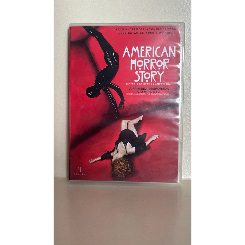 DVD Primeira Temporada Completa Série American Horror Story. Legendado. Testado e funcionando