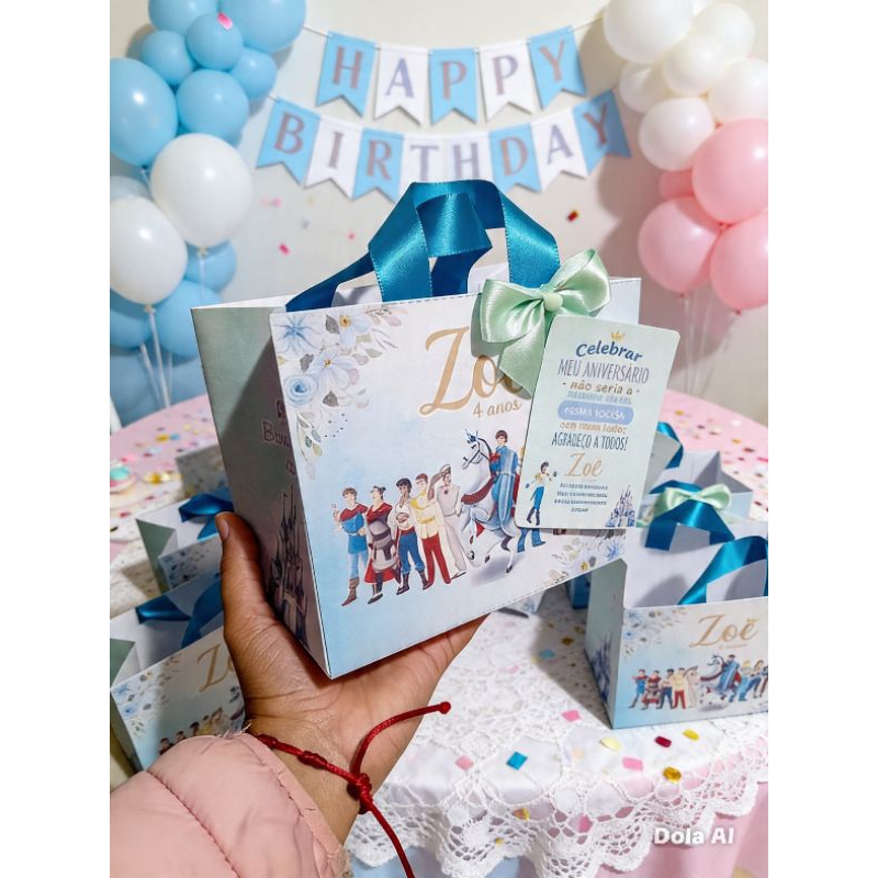 KIT 10/15/20 Sacolinhas Surpresas Festa Princesas da Disney PREMIUM, Lembrancinhas, Aniversario, Personalizadas.
