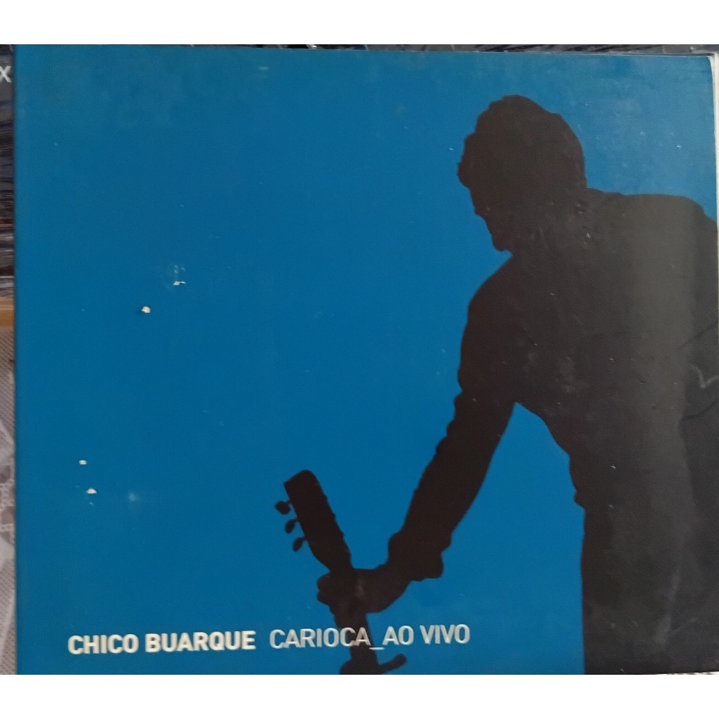 Cd duplo Chico Buarque -carioca, ao vivo-