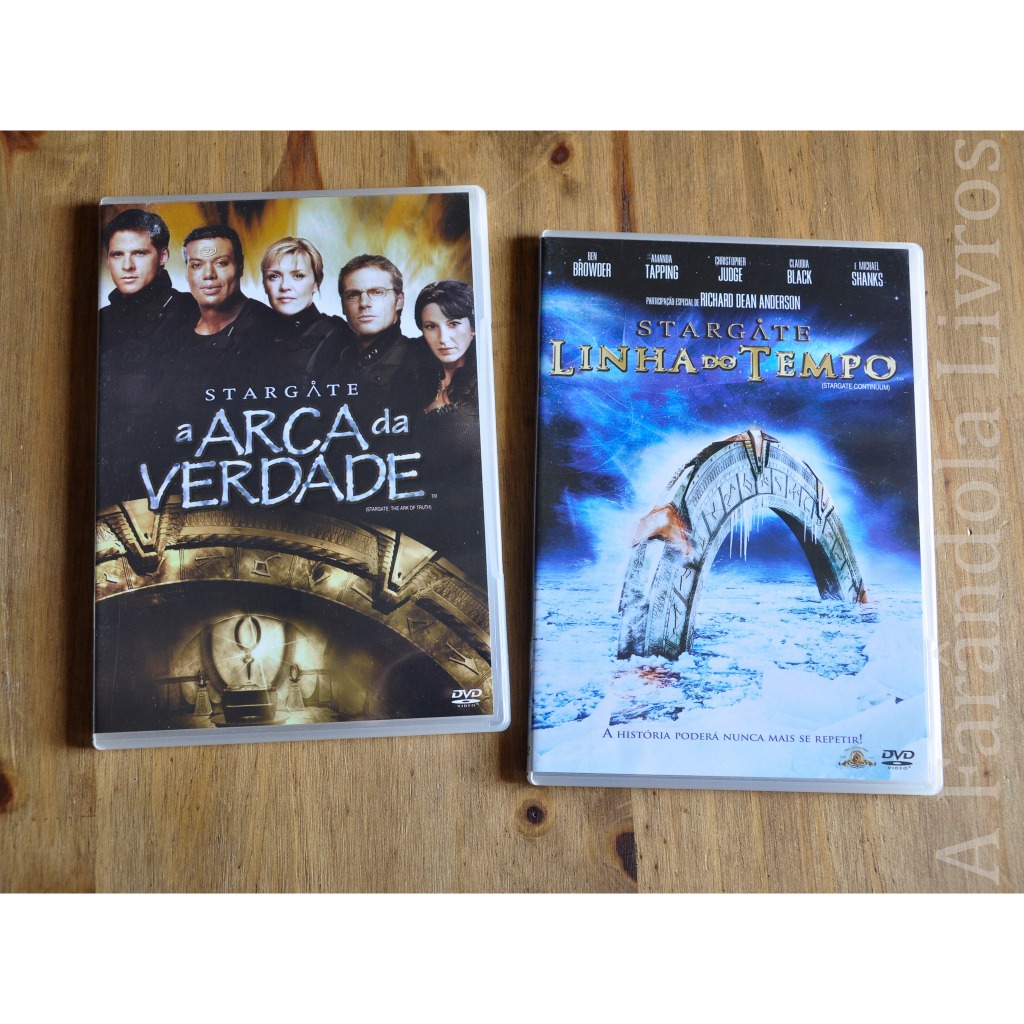 Stargate Linha do Tempo e A Arca da Verdade DVD