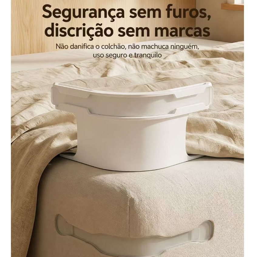 Fixador de Colchão Antideslizante, Fácil de Instalar, Compatível com Cama de Solteiro e Casal