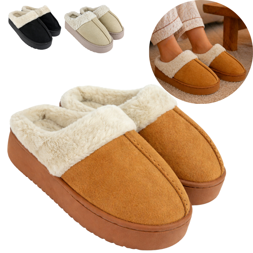 Pantufa Térmica Feminina Pelúcia Antiderrapante Confortável Luxo