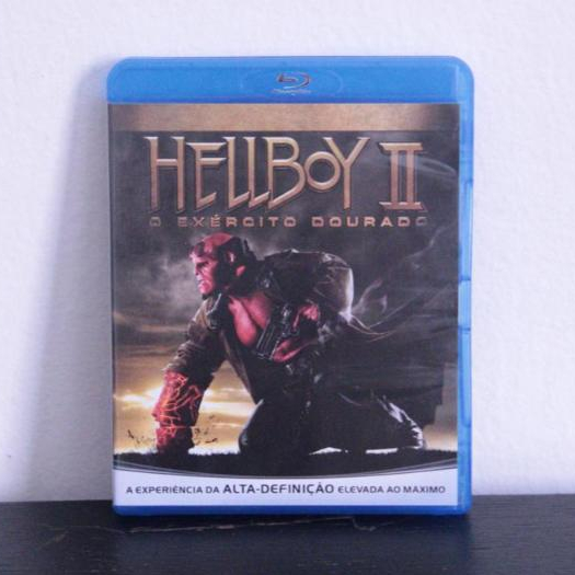 Blu-Ray Hellboy II O Exército Dourado |Nome do DVD: Hellboy I Portugûes, Inglês, Tcheco, Espanhol